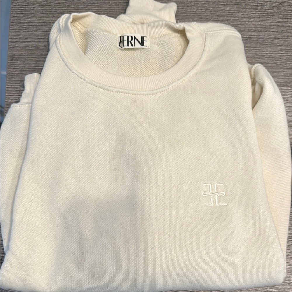 Cream eterne Sweater size small